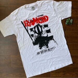 Rancid And Out Come The Wolves Album Art Men’s XL Shirt